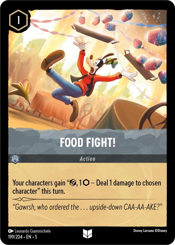 Food Fight! (199 204) [Shimmering Skies] Online Hot Sale