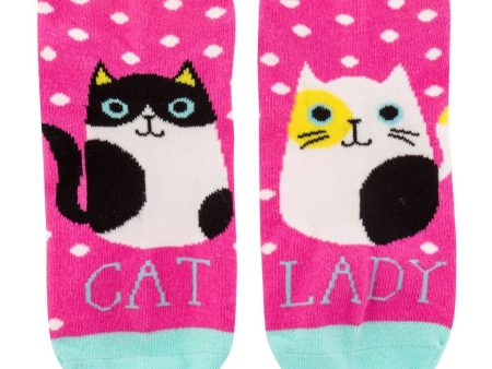 Wit! Ankle Socks Cat Lady Online now