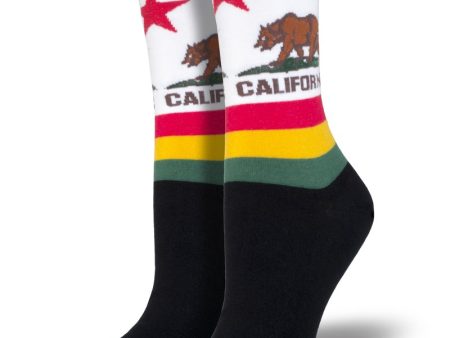 SockSmith Women Crew California Bear Discount