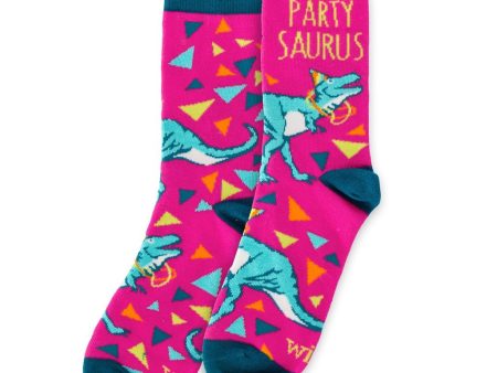 Wit! Crew Socks Party Saurus Sale