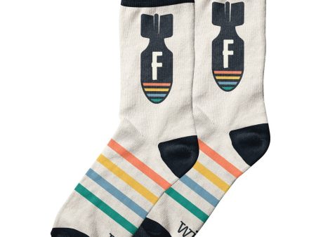 Wit! Crew Socks F-Bomb For Sale