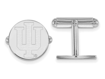 Sterling Silver Indiana University Cuff Links Online