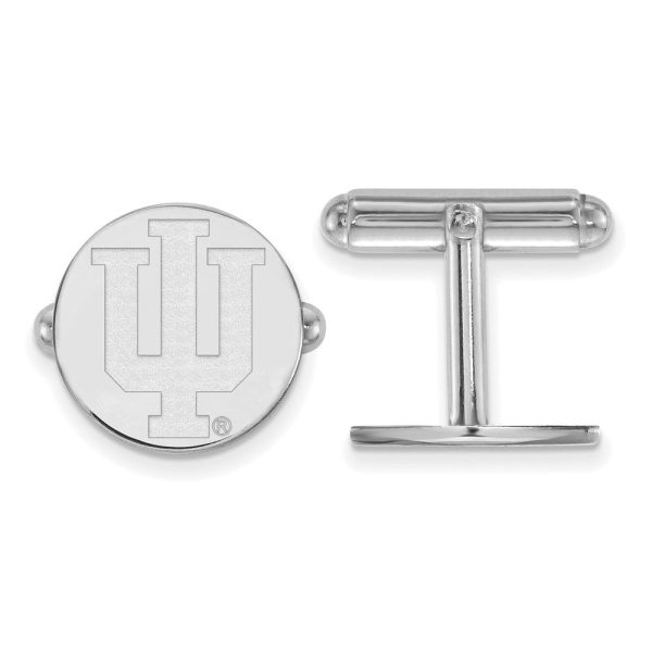 Sterling Silver Indiana University Cuff Links Online