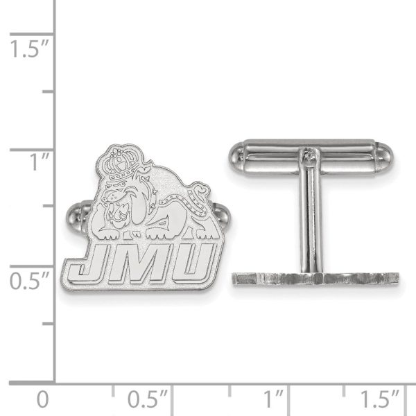 Sterling Silver James Madison University Cuff Links Hot on Sale