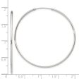 1.3mm, Sterling Silver, Endless Hoop Earrings - 45mm (1 3 4 Inch) Online Sale