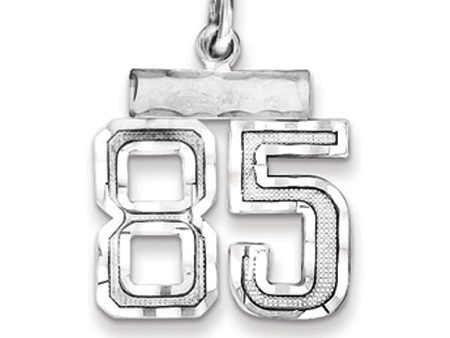 Sterling Silver, Varsity Collection, Small D C Pendant, Number 85 Online now