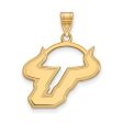 14k Yellow Gold South Florida Large Pendant Discount