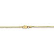 1.1mm, 10k Yellow Gold, Box Chain Anklet, 9 Inch Online Sale