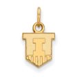 10k Yellow Gold U. of Illinois XS (Tiny) Shield Charm or Pendant Online