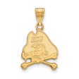 10k Yellow Gold East Carolina U Medium Mascot Pendant Online Sale