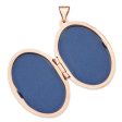 14k Rose Gold 26mm Domed Locket in Polished 14k Rose Gold Cheap