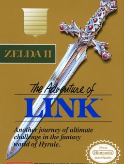 ZELDA II: THE ADVENTURE OF LINK (GOLD CA  - NES (W BOX & MANUAL) Online Sale